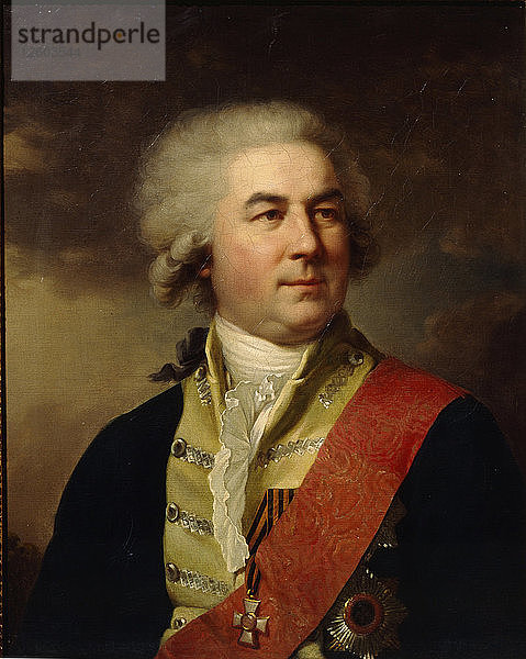 Porträt des Grafen Pjotr Zavadovsky (1739?1812). Künstler: Lampi  Johann-Baptist  der Jüngere (1775-1837)