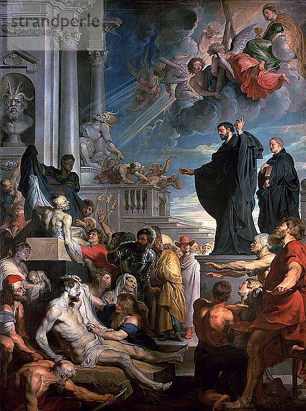 Die Wunder des Heiligen Franz Xaver  1617-1618. Künstler: Rubens  Pieter Paul (1577-1640)