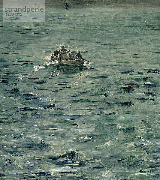 Rocheforts Flucht  um 1881. Künstler: Manet  Édouard (1832-1883)