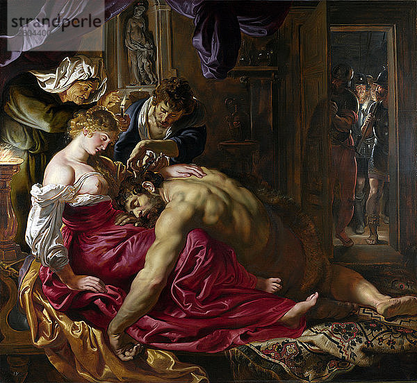 Samson und Delilah  um 1610. Künstler: Rubens  Pieter Paul (1577-1640)