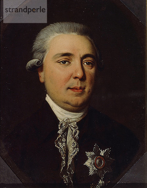 Porträt des Grafen Alexander Romanowitsch Woronzow (1741-1805). Künstler: Schmidt  Johann Heinrich (1749-1829)