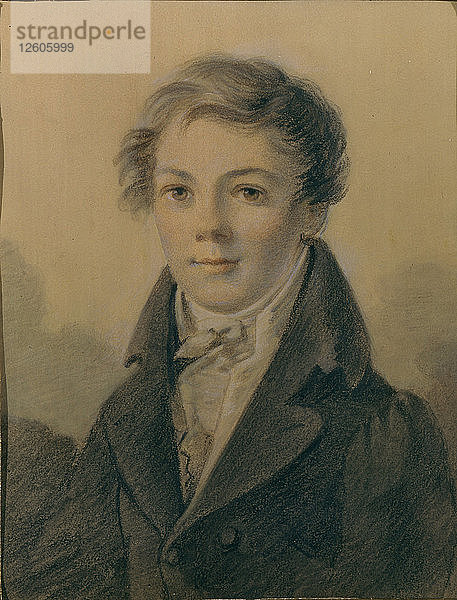 Porträt von Ivan Boretsky. Künstler: Molinari  Alexander (1772-1831)