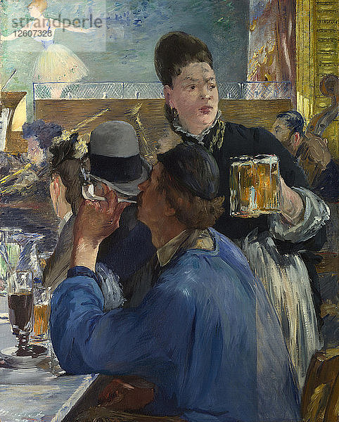 Ecke eines Café-Konzerts  um 1878. Künstler: Manet  Édouard (1832-1883)