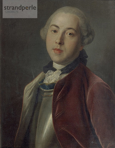 Porträt des Grafen Alexander Mikhaylovich Golitsyn. Künstler: Rotari  Pietro Antonio (1707-1762)