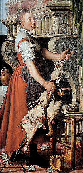 Der Koch  1559. Künstler: Aertsen  Pieter (1508-1575)
