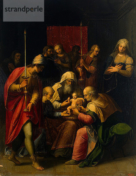 Die Beschneidung  um 1590. Künstler: Carvajal  Luis de (1556-1607)