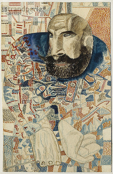 Ein Kutscher  1912-1928. Künstler: Filonow  Pawel Nikolajewitsch (1883-1941)
