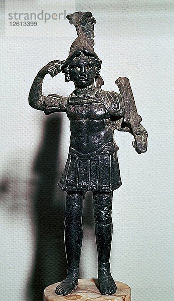 Römische Bronze-Gottheit  2. Jahrhundert. Künstler: Unbekannt