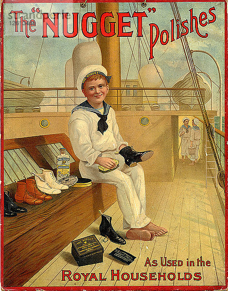 Nugget-Stiefelpolitur  1900. Künstler: Unbekannt