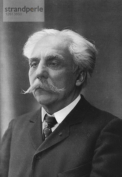 Gabriel Fauré (1845-1924)  französischer Komponist  Organist  Pianist und Lehrer. Künstler: Silvestre