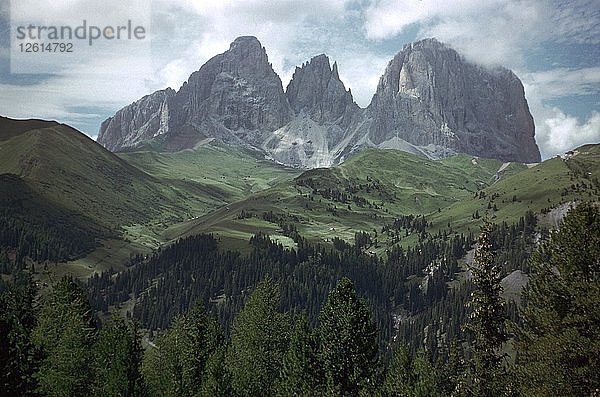 Der Sellapass. Künstler: Unbekannt