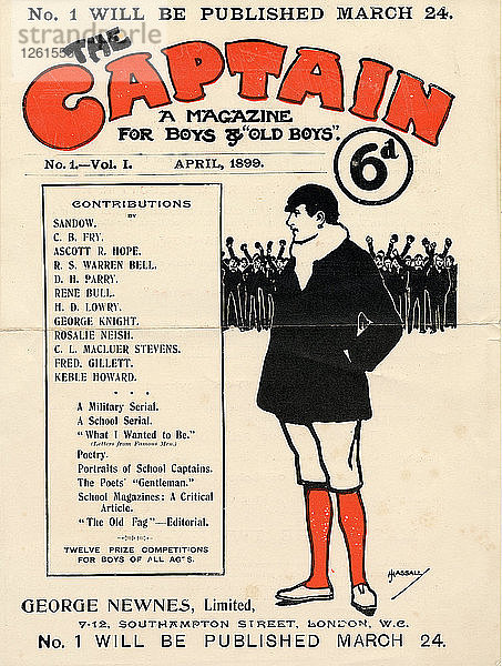 Die Zeitschrift Captain  19. Jahrhundert. Künstler: John Hassall