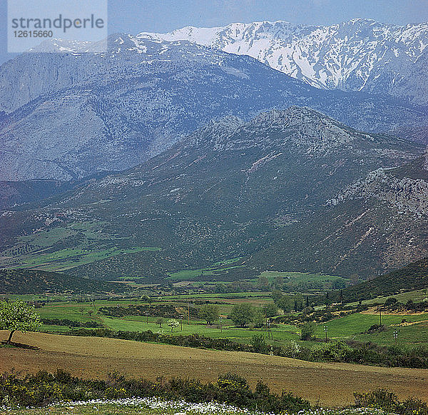 Berg Parnassus in Griechenland