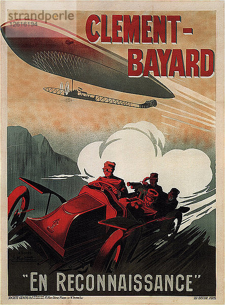 Clément-Bayard  1915. Künstler: Montaut  Ernest (1879-1909)