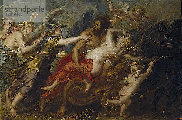 Die Vergewaltigung der Proserpina  1636-1638. Künstler: Rubens  Pieter Paul (1577-1640)
