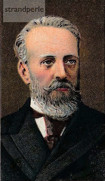 Graf Sergej Juljewitsch Witte (1849-1915)  russischer Premierminister  1906. Künstler: Unbekannt