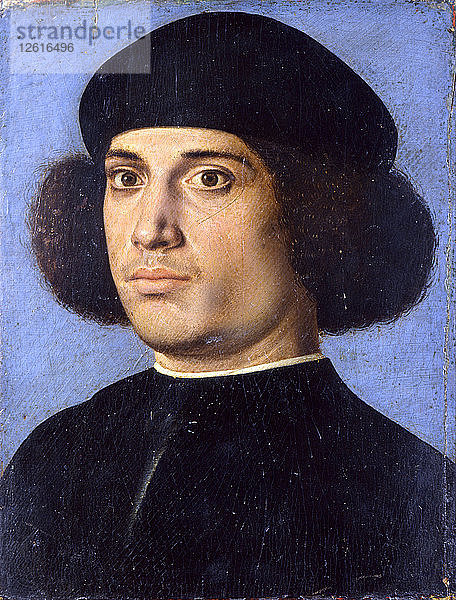 Porträt eines Mannes  frühes16.Jh. Künstler: Previtali  Andrea (ca. 1480-1528)