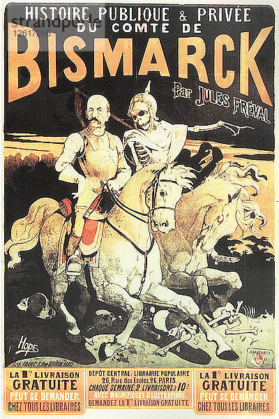 Die öffentliche und private Geschichte des Grafen Bismarck  1883. Künstler: Choubrac  Léon (1847-1885)