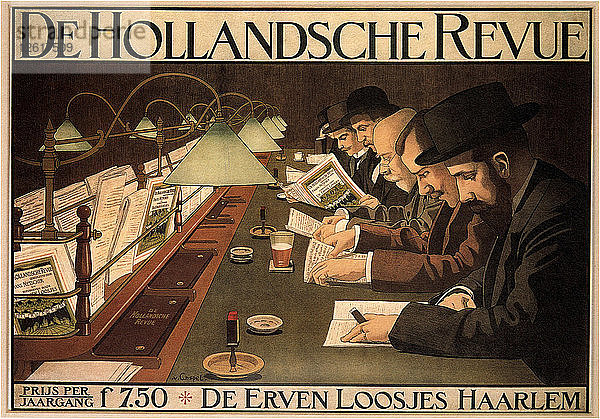 De Hollandsche Revue  1899. Künstler: Caspel  Johann Georg van (1870-1928)