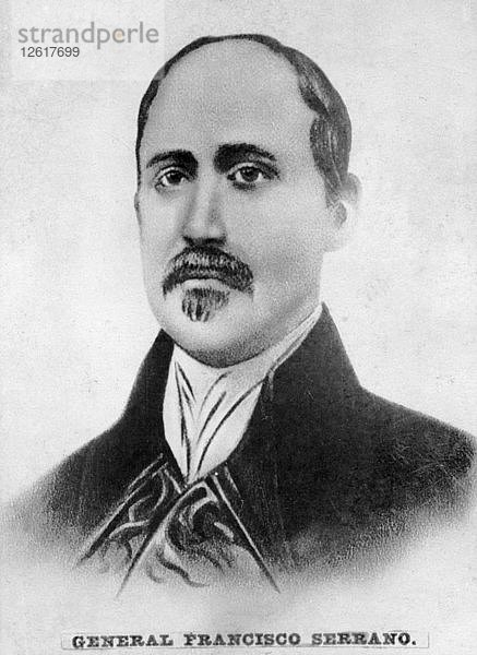 Francisco Serrano  (1810-1885)  1920er Jahre. Künstler: Unbekannt