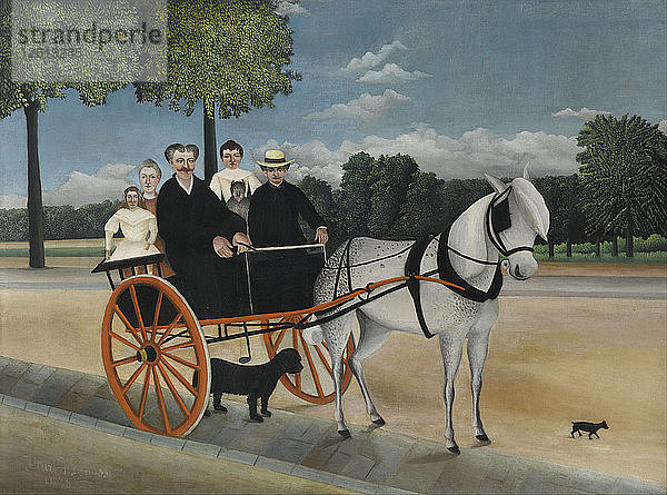 Alter Juniers-Wagen. Künstler: Rousseau  Henri Julien Félix (1844-1910)