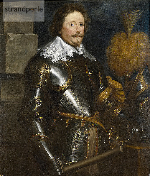 Porträt von Friedrich Heinrich  Prinz von Oranien (1584-1647). Künstler: Dyck  Sir Anthony van (1599-1641)