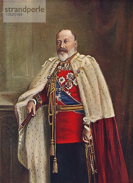 König Edward VII.  1906. Künstler: Unbekannt.