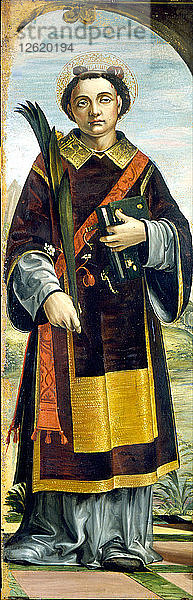 Heiliger Stephanus. Künstler: Zenale  Bernardo (1464-1526)