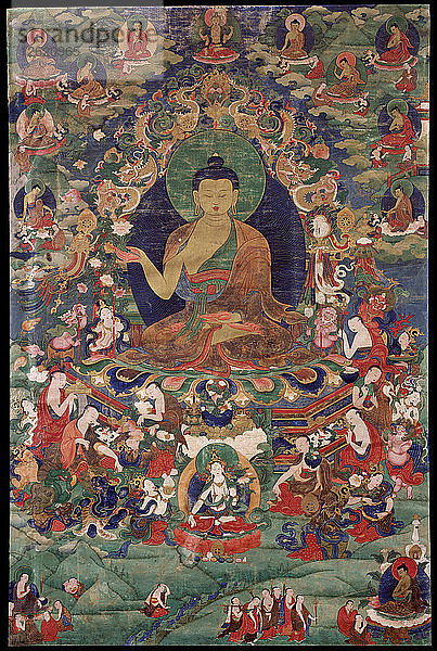 Shakyamuni Buddha. Künstler: Tibetische Kultur