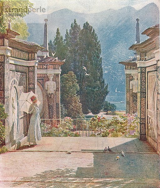 Im Sonnenschein  um 1890. Künstler: Edward John Poynter.