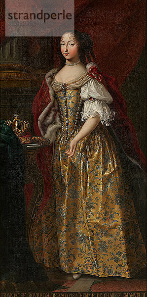 Françoise Madeleine dOrléans (1648-1664)  Herzogin von Savoyen. Künstler: Anonym