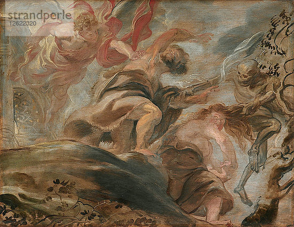 Die Vertreibung aus dem Garten Eden. Künstler: Rubens  Pieter Paul (1577-1640)
