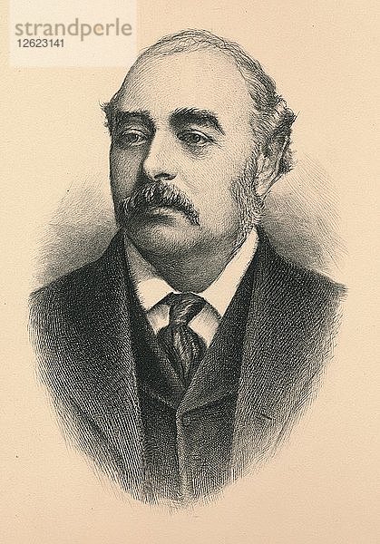 Sir Matthew White Ridley  1. Viscount Ridley (1842-1904)  britischer konservativer Politiker und Staatskünstler: Unbekannt