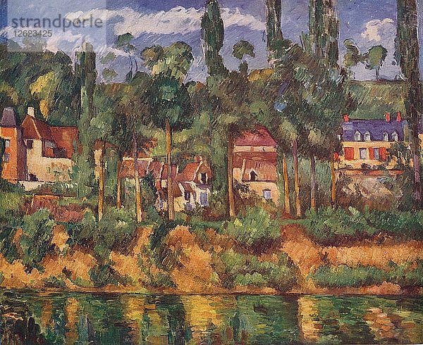 Das Schloss von Medan  um 1880  (1936). Künstler: Paul Cezanne