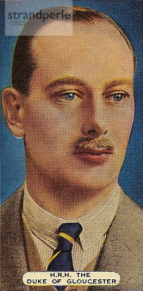 Der Herzog von Gloucester  1935. Künstler: Unbekannt.