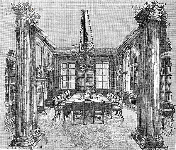 Das Kabinettszimmer  10 Downing Street  Westminster  London  1906. Künstler: HET.