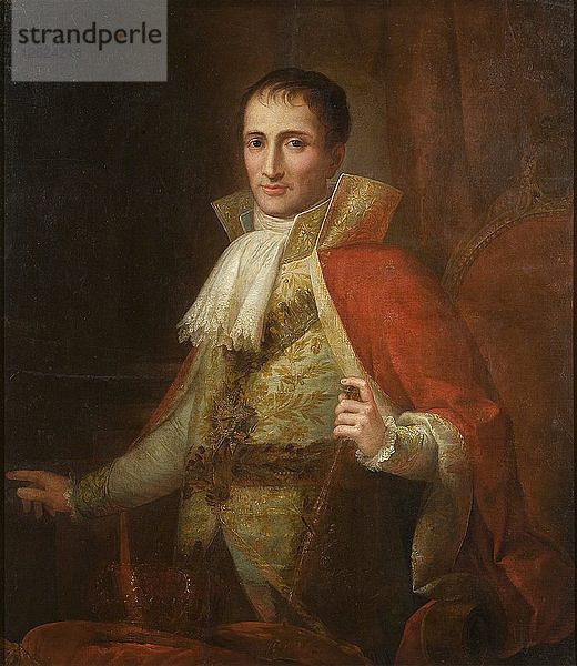 Porträt von König Joseph I. von Spanien (1768-1844). Künstler: Flaugier  Josée (1757-1812)