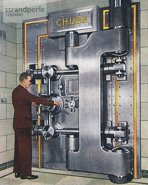 30-Tonnen-Schatztür  1938. Künstler: Unbekannt.