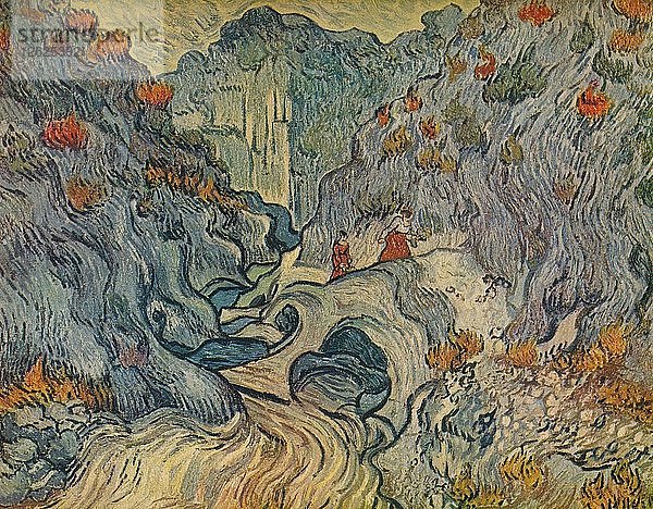 Le Ravin  1889. Künstler: Vincent van Gogh.