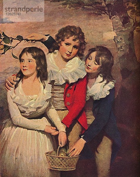 Die Paterson-Kinder  um 1790. Künstler: Henry Raeburn.