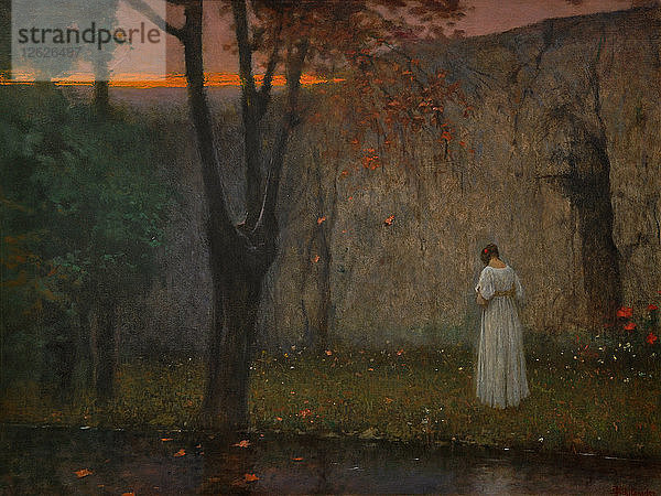Herbstdämmerung  1910. Künstler: Schikaneder  Jakub (1855-1924)