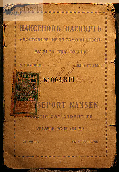 Der Nansen-Pass. Künstler: Anonym