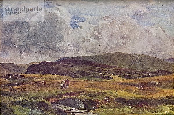 Ein Weg über die Felder  (1881)  1937. Künstler: Unbekannt
