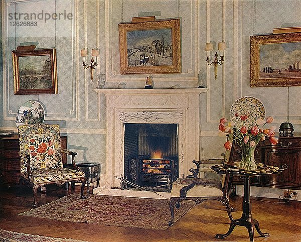 Zimmer im Haus von Mrs. Chester Beatty  1932. Künstler: Unbekannt.