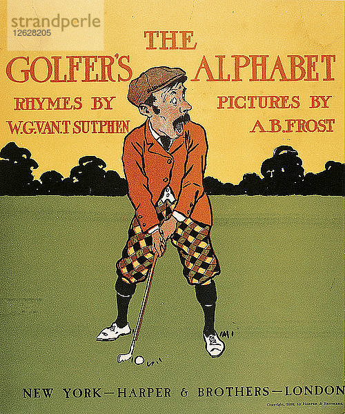 Das Alphabet der Golfer. Künstler: Frost  Arthur Burdett (1851-1928)