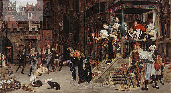 Die Rückkehr des verlorenen Sohnes. Künstler: Tissot  James Jacques Joseph (1836-1902)
