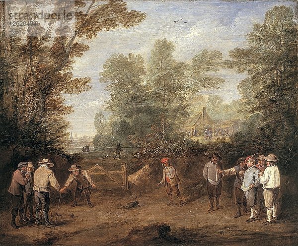 Ein Spiel mit Schalen  1705-1734. Künstler: Pieter Angillis