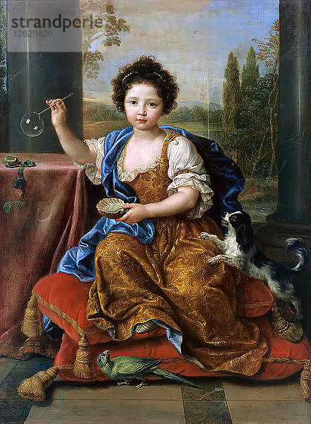 Louise Marie de Bourbon (1674-1681)  duchesse dOrléans. Künstler: Mignard  Pierre (1612-1695)