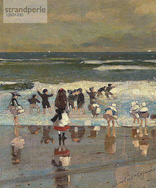 Strand-Szene. Künstler: Homer  Winslow (1836-1910)