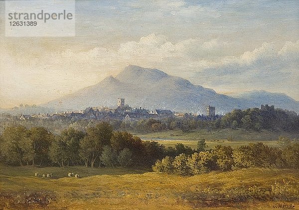 Abergavenny  1834-1886. Künstler: John Henry Mole